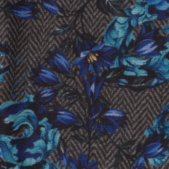 【COMING SOON】Herringbone dragon print net ブラウス 詳細画像