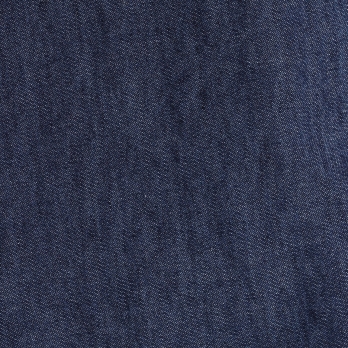 Denim bowtie blouse with dragon embroidery 詳細画像