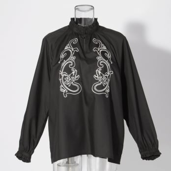 【COMING SOON】Dragon embroidery shirt ブラウス 詳細画像