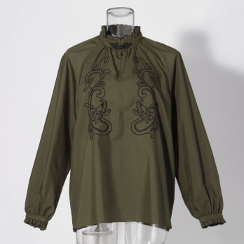 【COMING SOON】Dragon embroidery shirt ブラウス 詳細画像