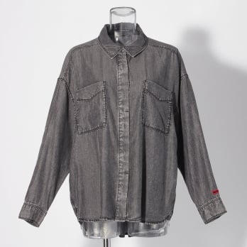 【COMING SOON】WLC パウダーシルクデニムシャツ 詳細画像