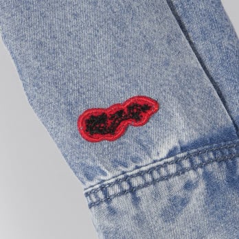 【COMING SOON】WLC パウダーシルクデニムシャツ 詳細画像
