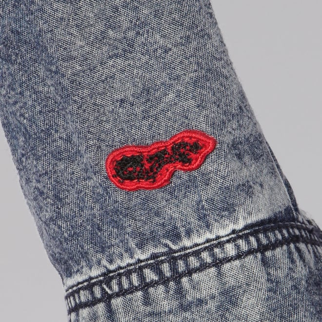 【COMING SOON】WLC パウダーシルクデニムシャツ 詳細画像 ネイビー 5