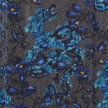 【COMING SOON】Herringbone dragon print net スカート 詳細画像