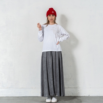 【COMING SOON】WLC パウダーシルクデニムサークル スカート