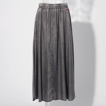 【COMING SOON】WLC パウダーシルクデニムサークル スカート 詳細画像
