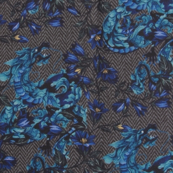 【COMING SOON】Herringbone dragon print net ドレス 詳細画像
