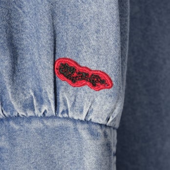 【COMING SOON】WLC パウダーシルクデニムサークルドレス 詳細画像