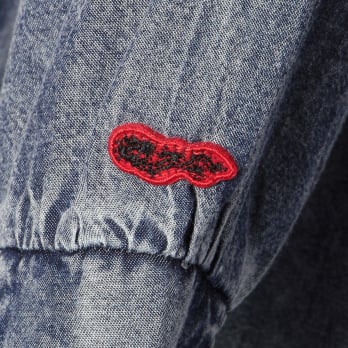 【COMING SOON】WLC パウダーシルクデニムサークルドレス 詳細画像