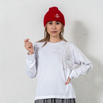 Dragon print long sleeve T-shirt