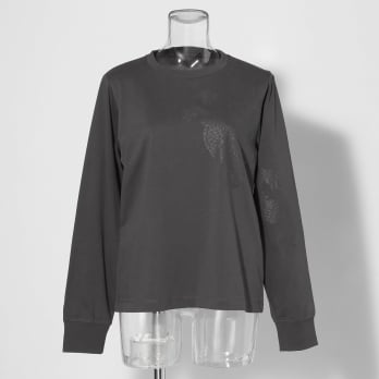 Dragon print long sleeve T-shirt 詳細画像