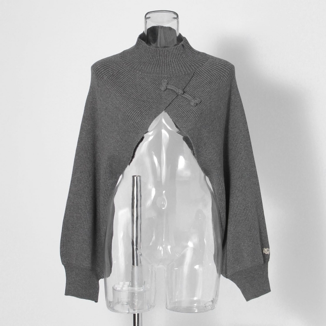 Solid knit 詳細画像 ライトグレー 5