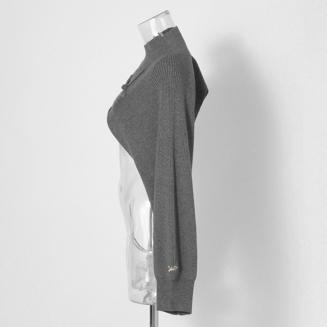 Solid knit 詳細画像 ライトグレー 6