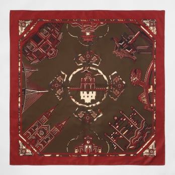 Print scarf 詳細画像