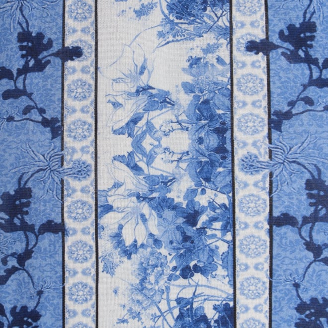 【COMING SOON】Garden print on stretch netting スカート 詳細画像 ブルー系マルチ 2