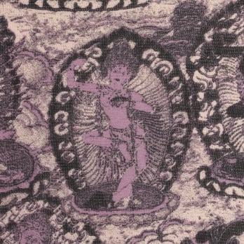 【COMING SOON】Tanka print on net ブラウス 詳細画像