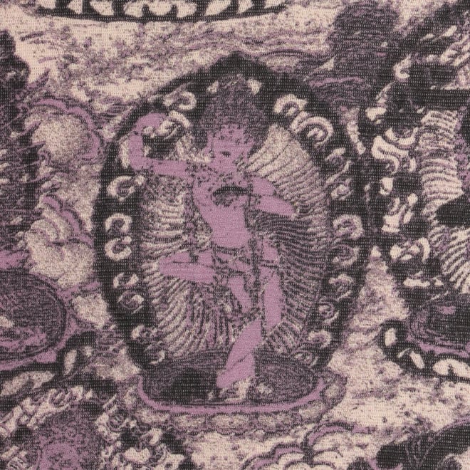 【COMING SOON】Tanka print on net ブラウス 詳細画像 白系マルチ 3