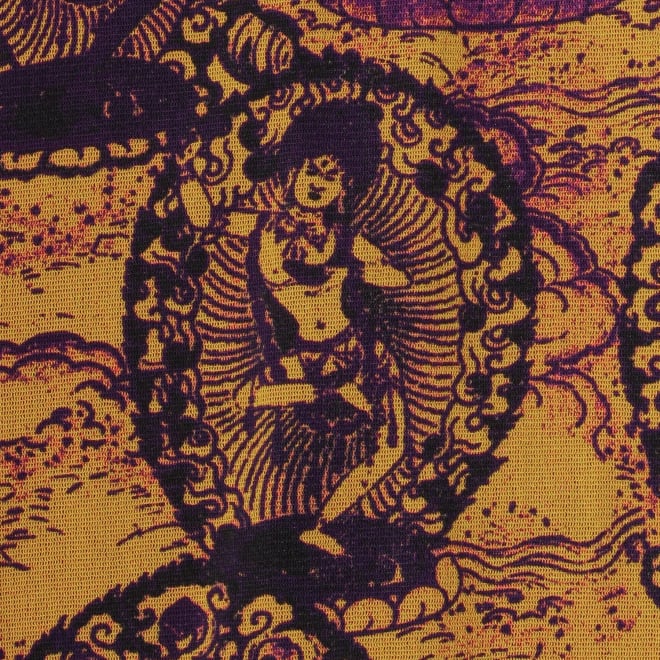 【COMING SOON】Tanka print on net ブルゾン 詳細画像 イエロー系マルチ 6