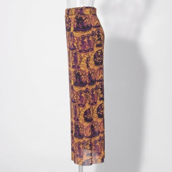 【COMING SOON】Tanka print on net スカート 詳細画像