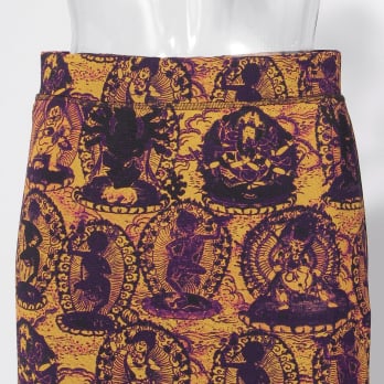 【COMING SOON】Tanka print on net スカート 詳細画像