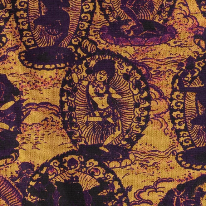 【COMING SOON】Tanka print on net スカート 詳細画像 イエロー系マルチ 6