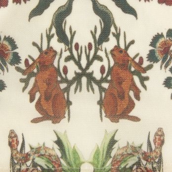 Zodiac print net ブラウス 詳細画像