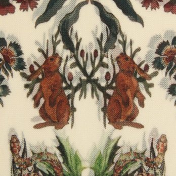 Zodiac print net ブラウス 詳細画像