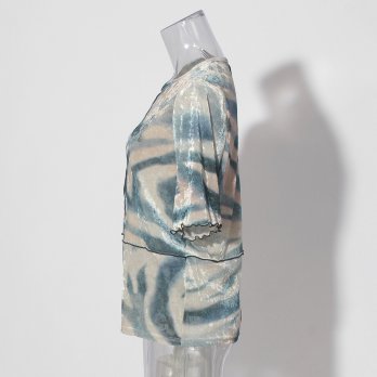 Sheer velor ブラウス 詳細画像