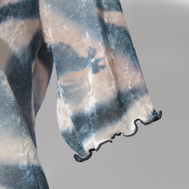 Sheer velor ブラウス 詳細画像 白系マルチ 5