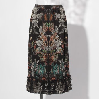 【COMING SOON】Zodiac print net スカート