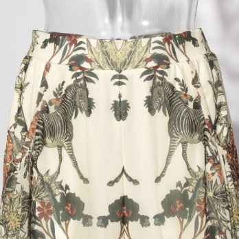 Zodiac print net パンツ 詳細画像