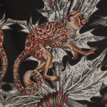 Zodiac print net パンツ 詳細画像