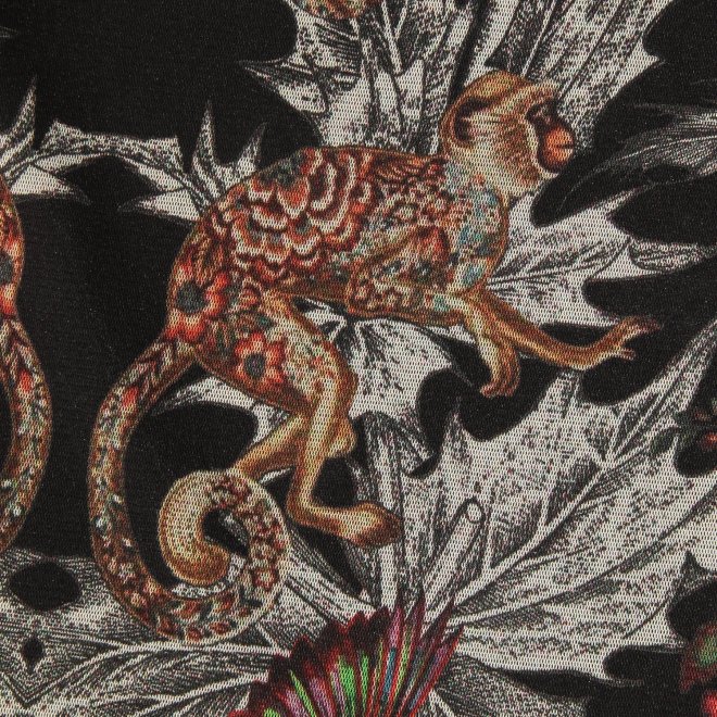 Zodiac print net パンツ 詳細画像 黒系マルチ 3