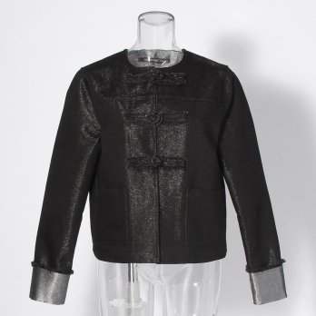 【COMING SOON】Lame denim ジャケット 詳細画像