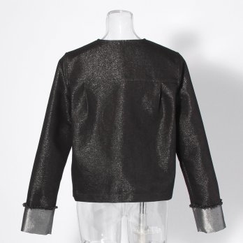 【COMING SOON】Lame denim ジャケット 詳細画像