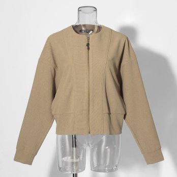 knit corduroy ブルゾン