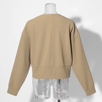 knit corduroy ブルゾン 詳細画像