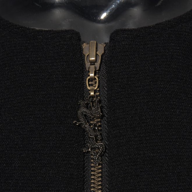 knit corduroy ブルゾン 詳細画像 ブラック 2