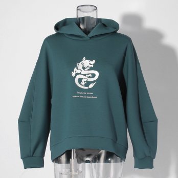 【COMING SOON】WLC ドラゴン刺繍パーカー 詳細画像