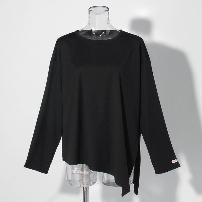 【COMING SOON】WLC アシメカットブラウス 詳細画像 ブラック 1