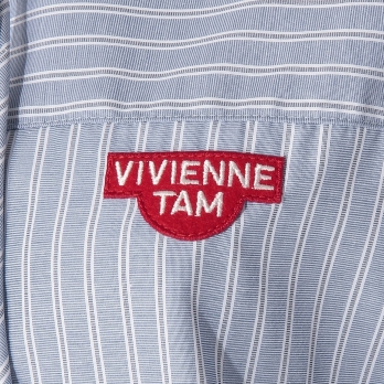 Shirt with mini embroidery ブラウス 詳細画像