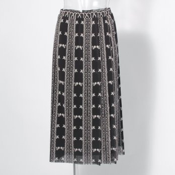 【COMING SOON】Dragon lace print net スカート