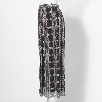 【COMING SOON】Dragon lace print net スカート 詳細画像