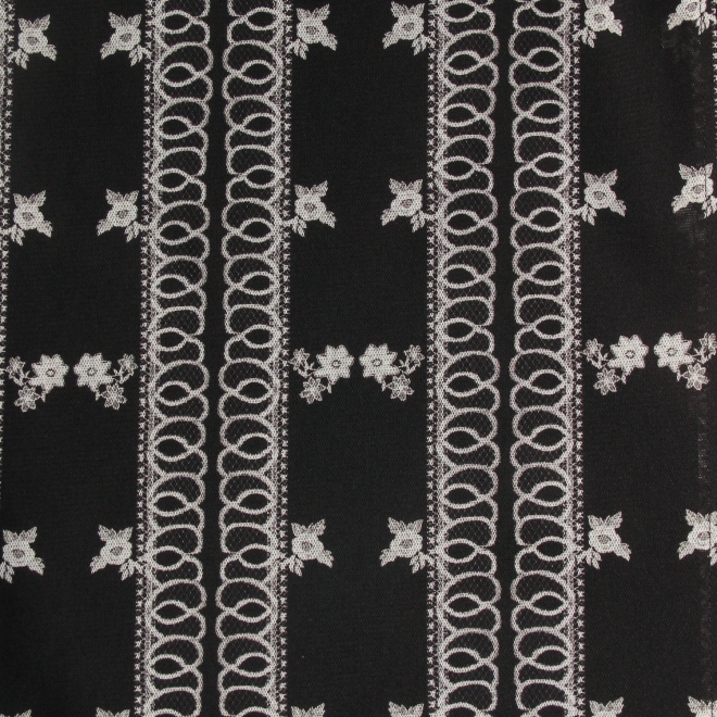 Dragon lace print net スカート 詳細画像 黒系マルチ 10