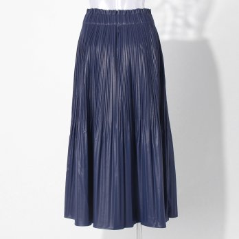 【COMING SOON】WL エコレザープリーツ スカート 詳細画像