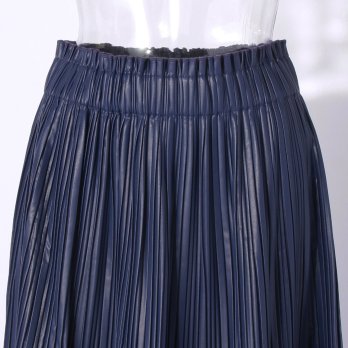 【COMING SOON】WL エコレザープリーツ スカート 詳細画像