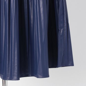 【COMING SOON】WL エコレザープリーツ スカート 詳細画像