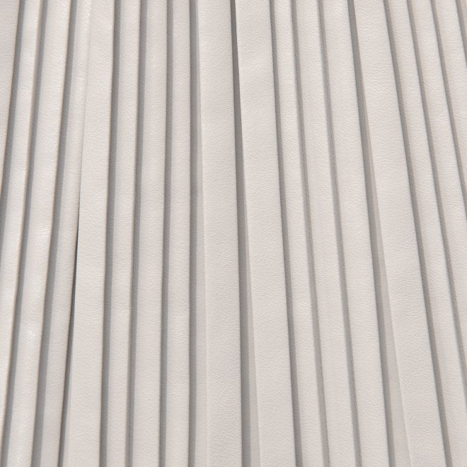 【COMING SOON】WL エコレザープリーツ スカート 詳細画像 ライトグレー 2