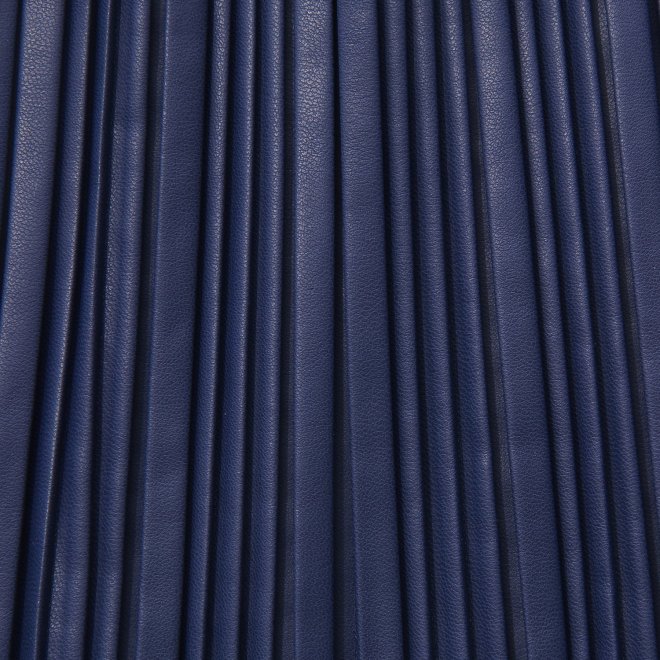 【COMING SOON】WL エコレザープリーツ スカート 詳細画像 ネイビー 6