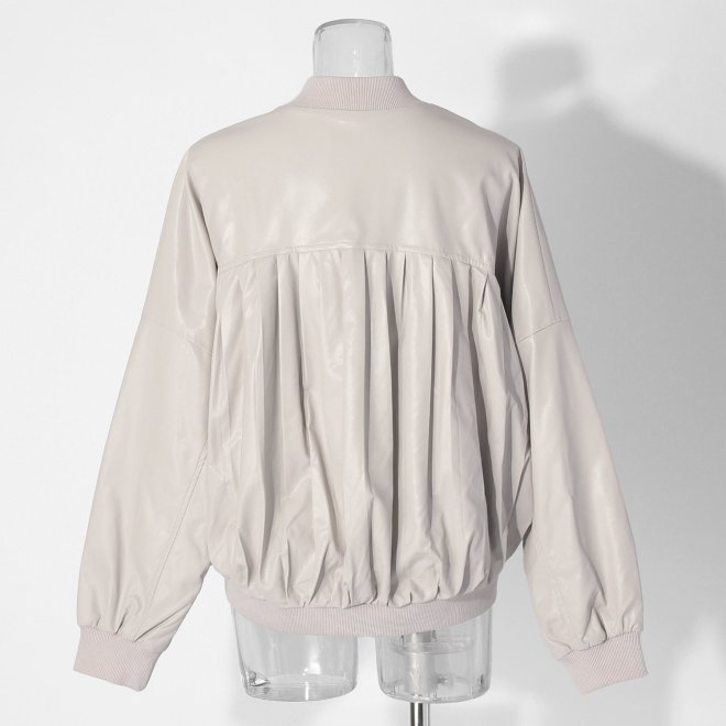 【COMING SOON】WL ジップアップブルゾン 詳細画像 ライトグレー 3